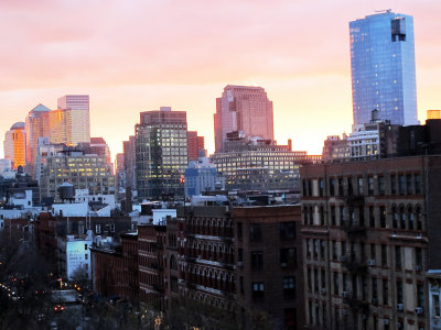 Sundown - Downtown Manhattan Skyline