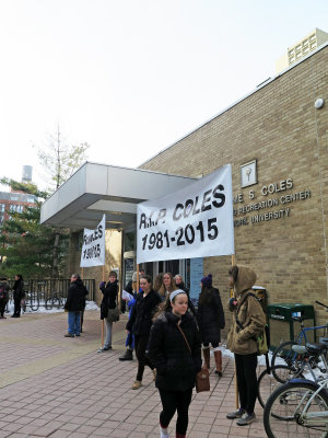 Demonstration Against the NYU2031 Plan 