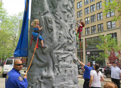 Operation Safe Child Rock Climbing Event 
