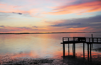 Sunset on St Joseph's Sound