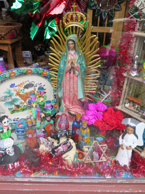 Mexican Nativity Window - Serena's Gift Shop