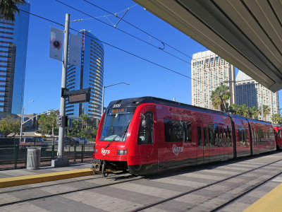 Green Line Convention Center Trolley Station