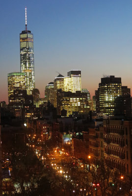 Sunset - Lower Manhattan World Trade Center Tower