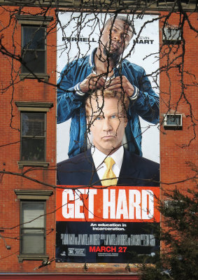 Movie Bill Board for Get Hard about Incarceration