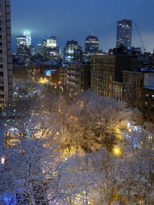 March 21, 2015 Photo Shoot - Snow Scenes Washington Square Area Gardens & Parks 