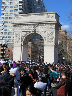 April 4, 2015 Photo Shoot - Mostly Washington Square Park Pillow Fight & Area 