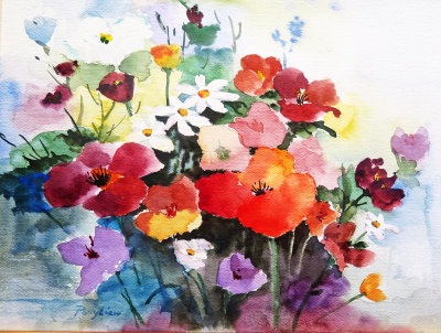 Dr. Polly Liew's Watercolor Exhibit 