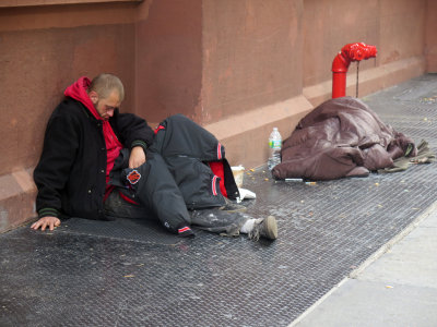Homeless on the Street