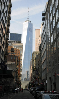 One World Trade Tower from Fulton Street