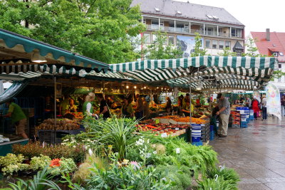 Ulm. Weekly market