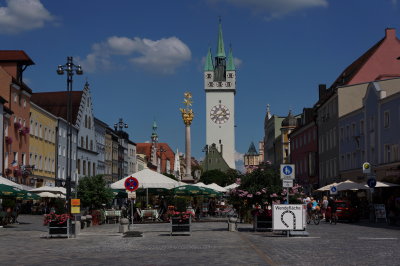 Straubing. Gothic City Tower (Stadtturm)