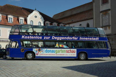 Deggendorf. Classic old bus.