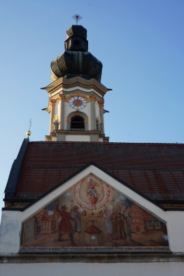 Deggendorf. Church of St Peter and St Paul