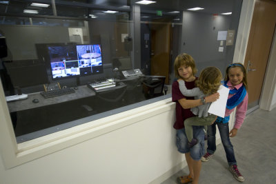 TV/radio studio.