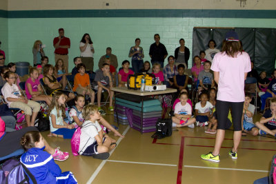 Alyssa Anderson talks about her swimming career.