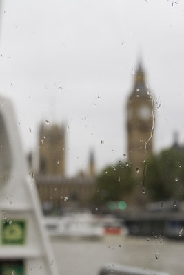 Rainy day in London.
