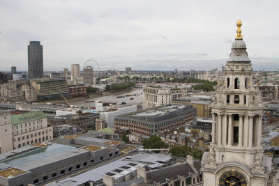 View from St.Paul's Cathedral, London.