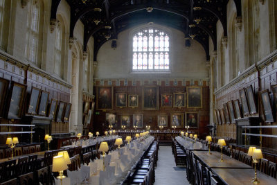 Great hall Christ Church college, Oxford.