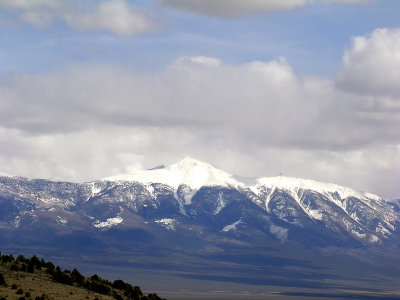 Wheeler Peak, highest point in NV at 13,063 FT