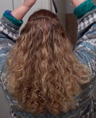 MY hair in January 2015