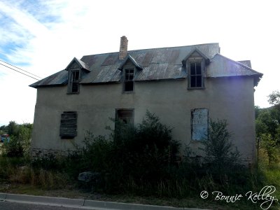 Spooky house at Wagon Mound, NM
