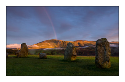 Clough Head from Castlerigg Stone Circle