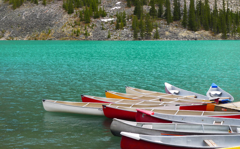 Moraine lake, Banff NP, Canada