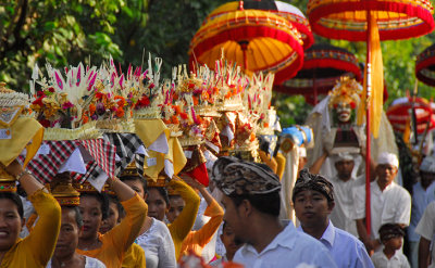 Ceremony, Ubud, Bali, Indonesia