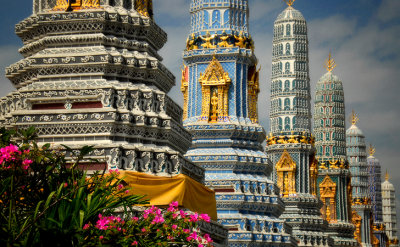 Wat Phra Kaew, Bankgok, Thailand