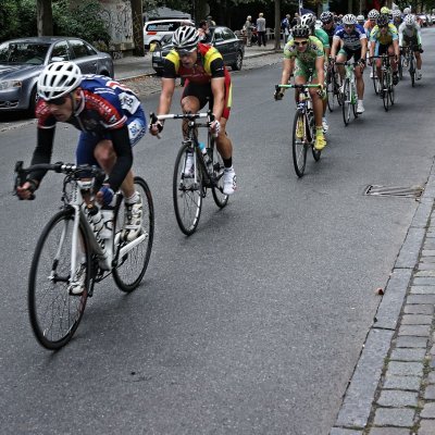 Sunday bycicle race at district Kreuzberg
