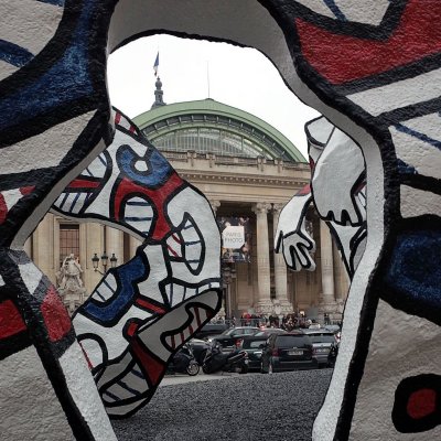 Entrance to the PARIS PHOTO  fair 2013  at Grand Palais