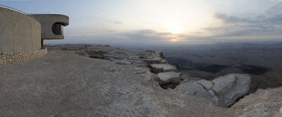 A view from Mitzpe Ramon visitors center