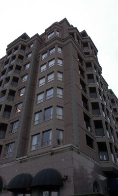 Our suite was on the top floor corner with two balconies!
