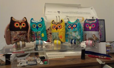 Owl sewing kits