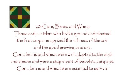Corn Beans Wheat description