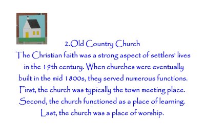 Old Country Church description