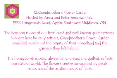 Grandmothers Flower Garden description