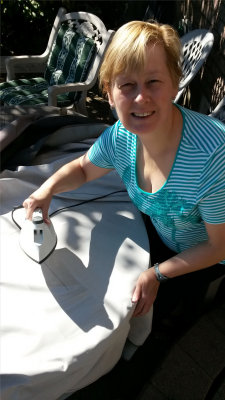 2014-10-12 repairing the gazebo cover