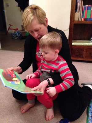 Reading Harry Peppa Pig and the Fire Engine