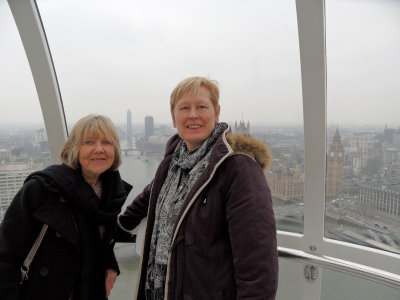 The Two Mags on the London Eye