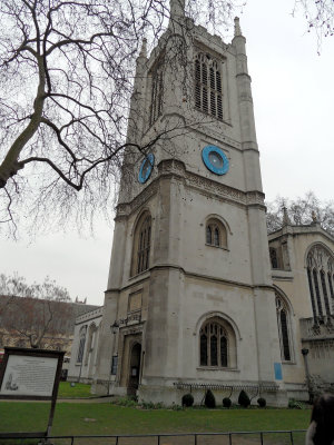 St Margaret's chapel at Westminster Abbey