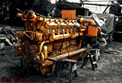 Locomotive engine..