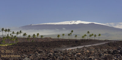  Mauna Kea from South Kohala coast
