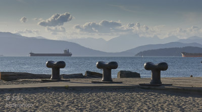 Howe Sound from Jericho Pier, Vancouver