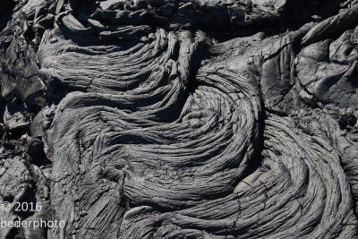 ropy pahoehoe texture