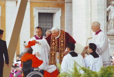 The investiture of Peter Cardinal Poreku Dery as Cardinal.