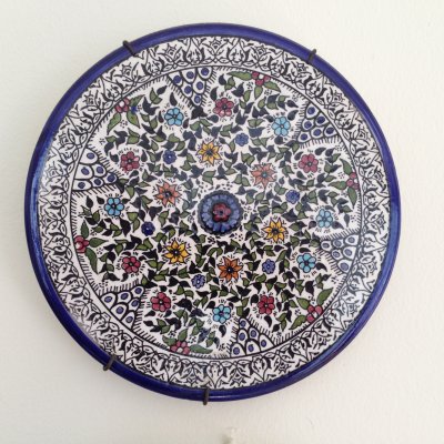 Folkloric Flower Plate