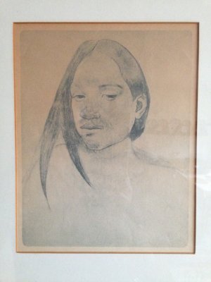 Lithograph by Paul Gauguin