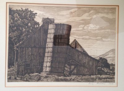 Barn by Luigi Lucioni
