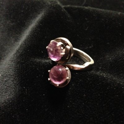 Amethyst Ring by Martin Walter